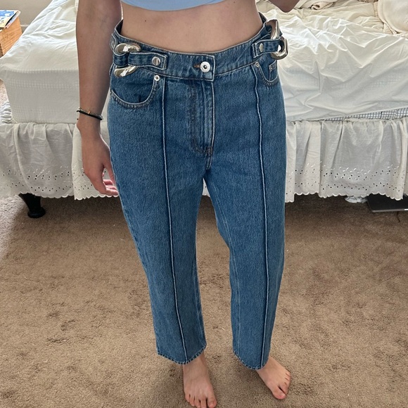 J.W. Anderson Chain Link Slim Fit Jeans - Picture 16 of 17